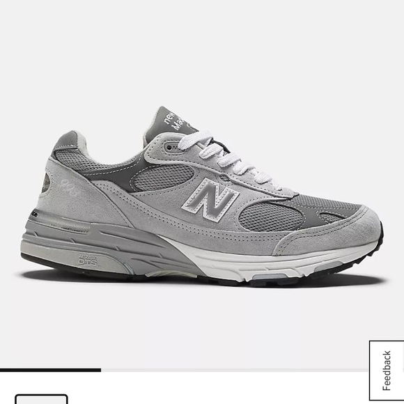 New Balance Women's Size 7 Gray Sneakers- like new - Picture 1 of 8